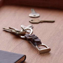 Load image into Gallery viewer, Leather Derby Keyring