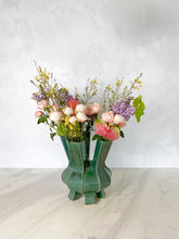 تحميل الصورة إلى عارض المعرض، Emperor Vase with Floral Arrangement 
